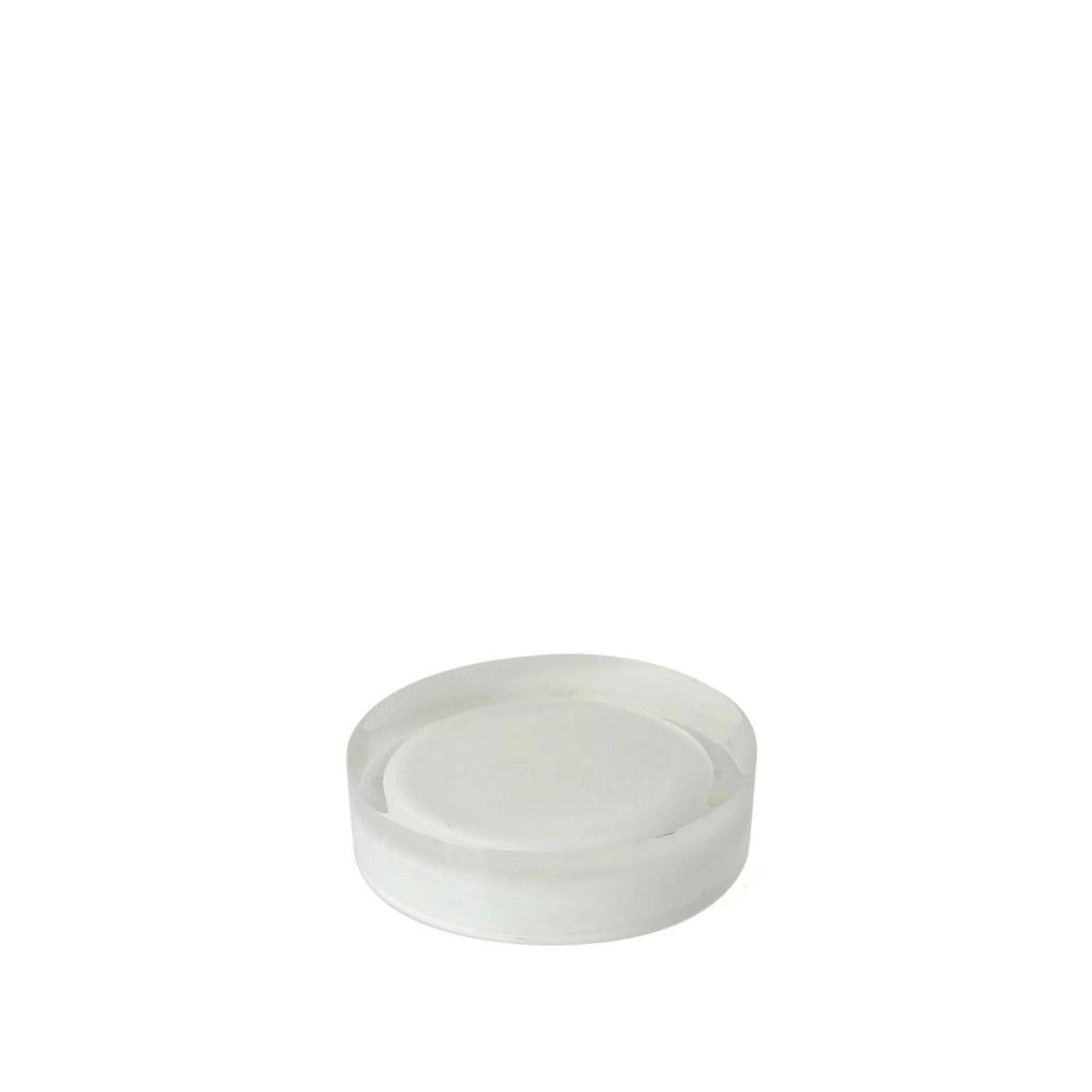 Vega porta sapone bianco
