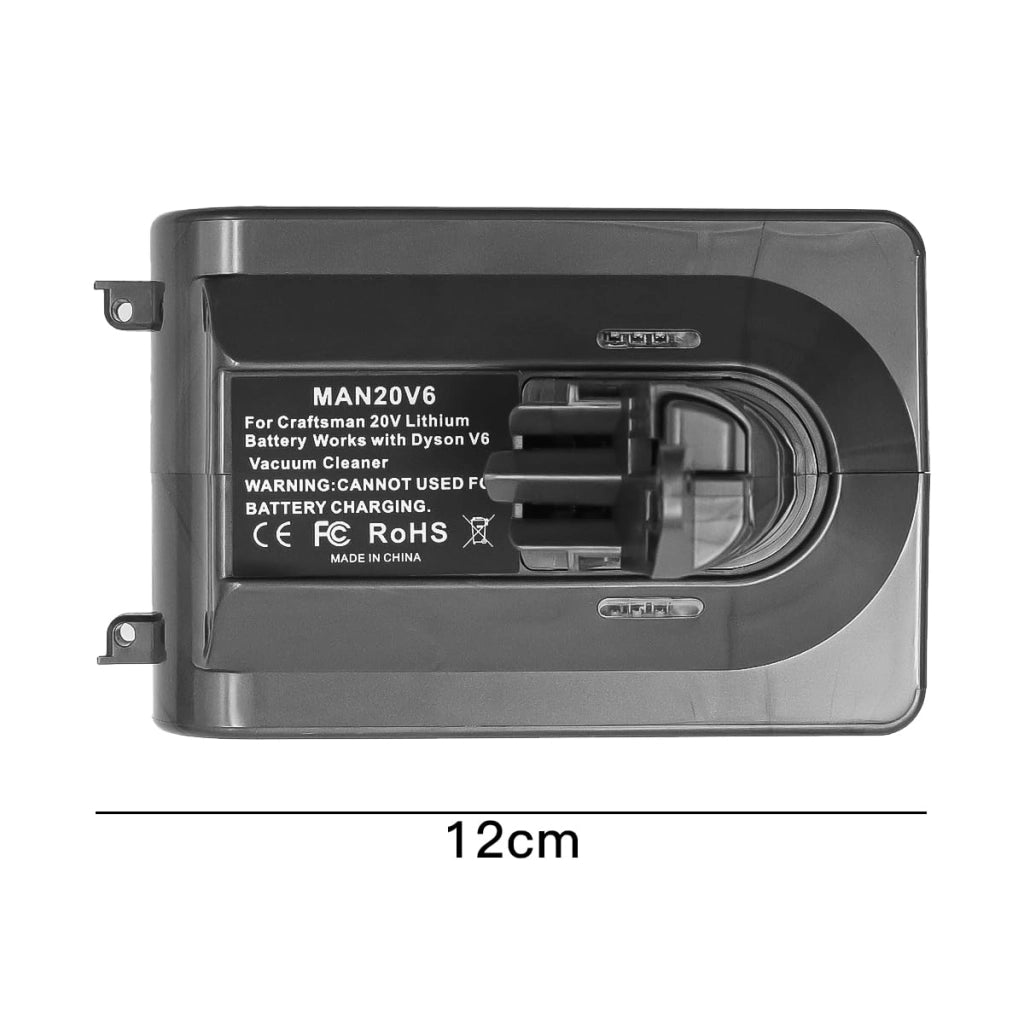 Adattatore per batteria Craftsman da 20 V, compatibile con Dyson V6