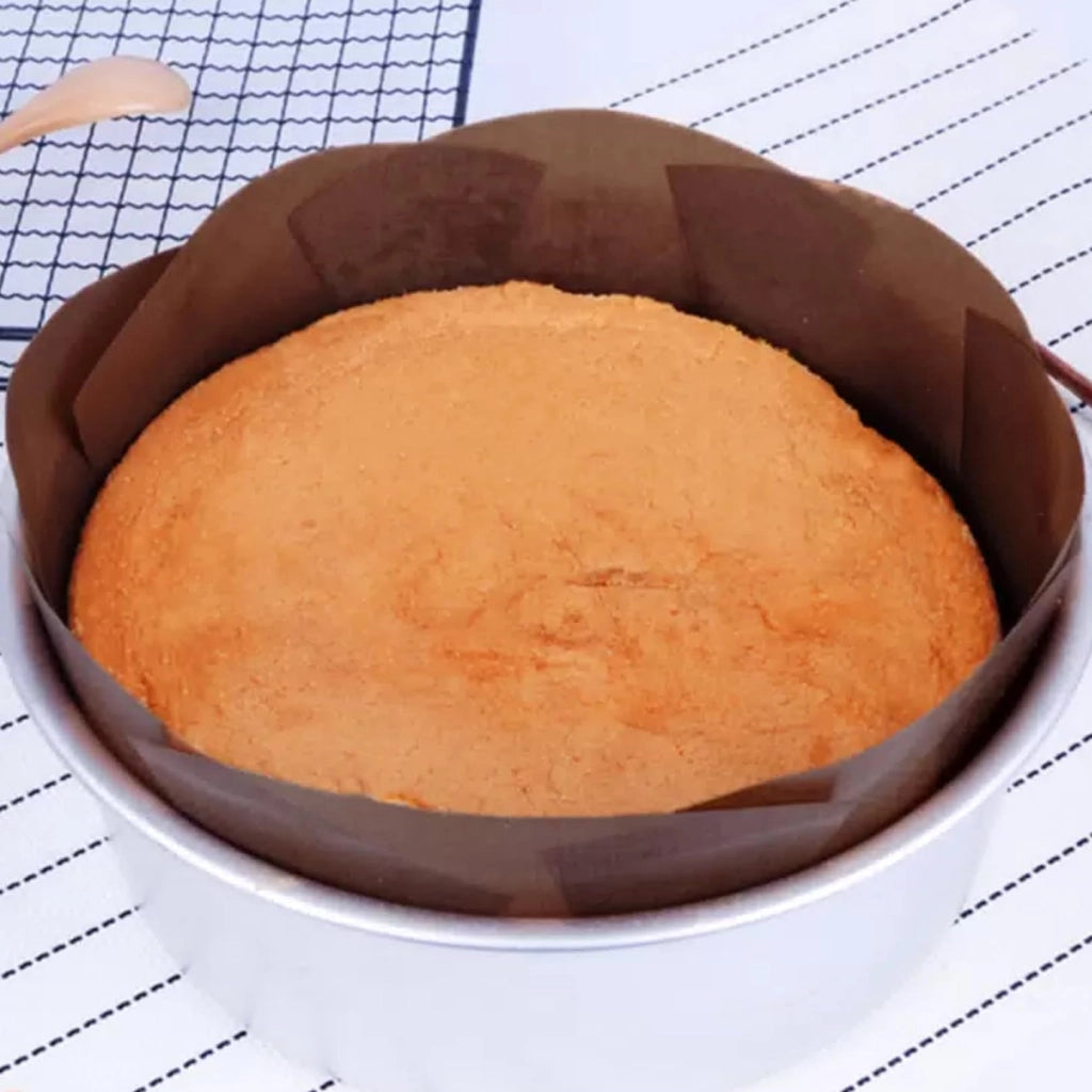 Carta da forno riutilizzabile, rotonda, 2 pezzi, 26x26 cm, con rivestimento antiaderente