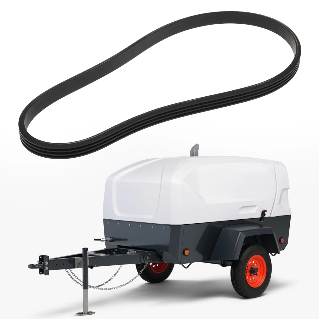 Cinghia a V, modello 190J4, 2 pezzi, lunghezza 497,6 mm, per compressori