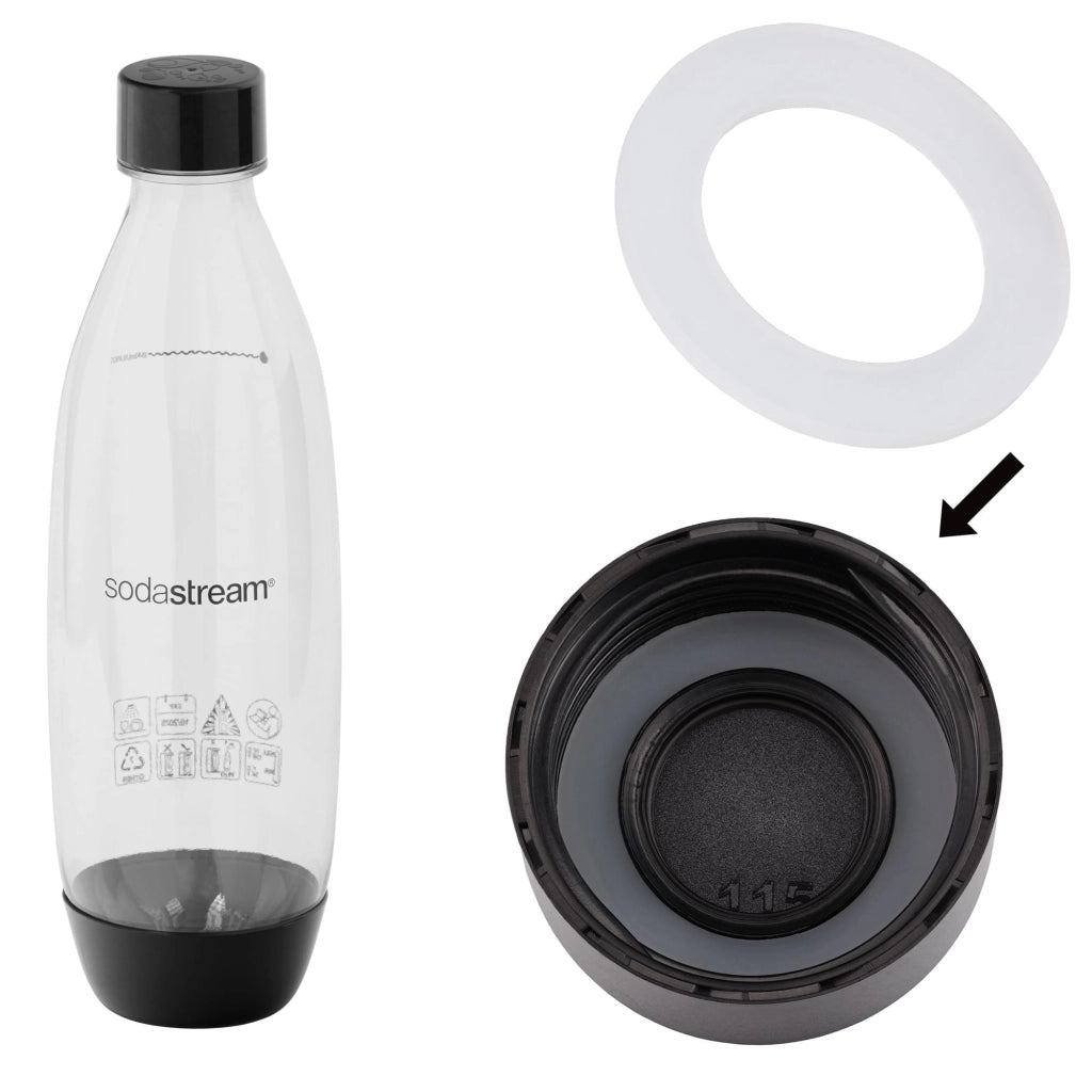 5 guarnizioni O-ring per bottiglie Sodastream D57