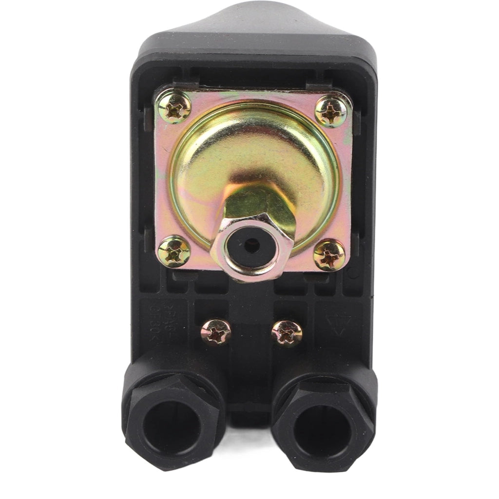 Regolatore di pressione per pompe, da 1,0 a 5,0 bar, automatico, in plastica, colore nero