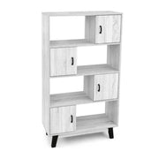 Mobile libreria Ares 80x30x137 cm bianco legno