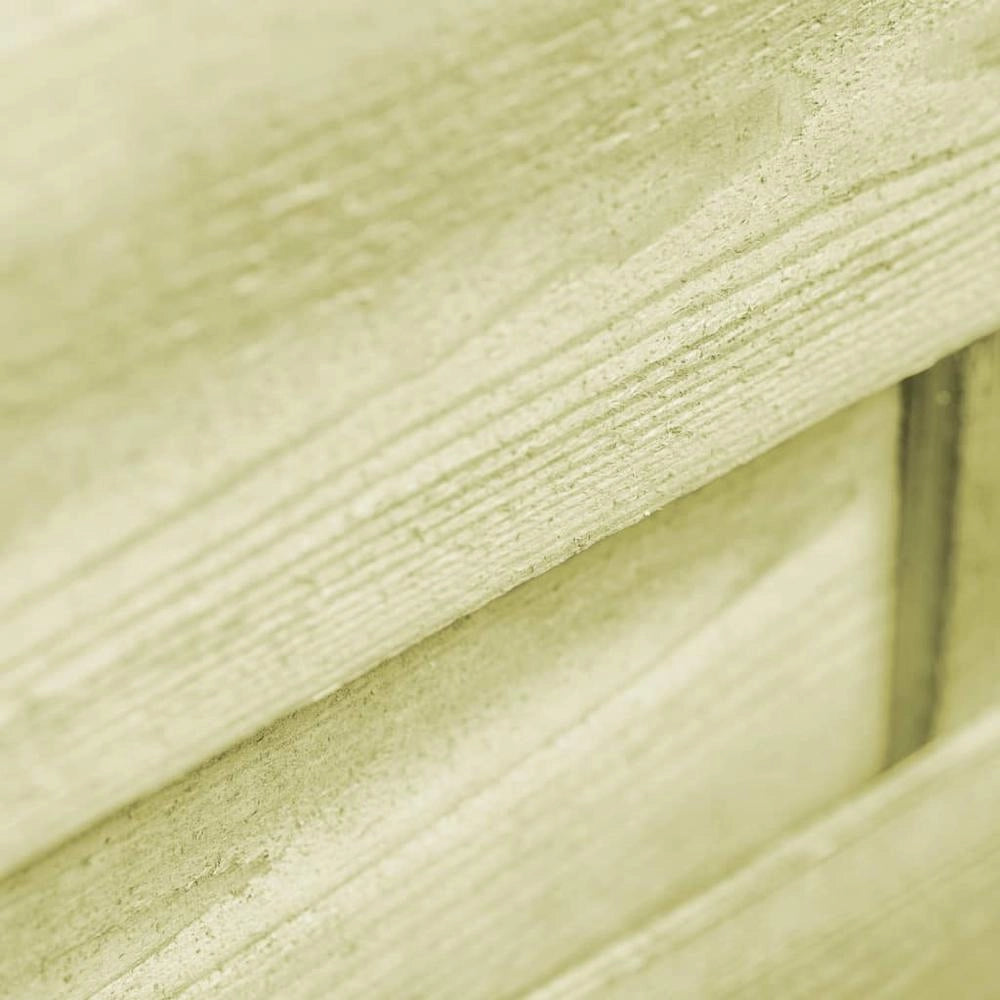 Cancello da Giardino in Legno di Pino Impregnato 100x75cm Verde