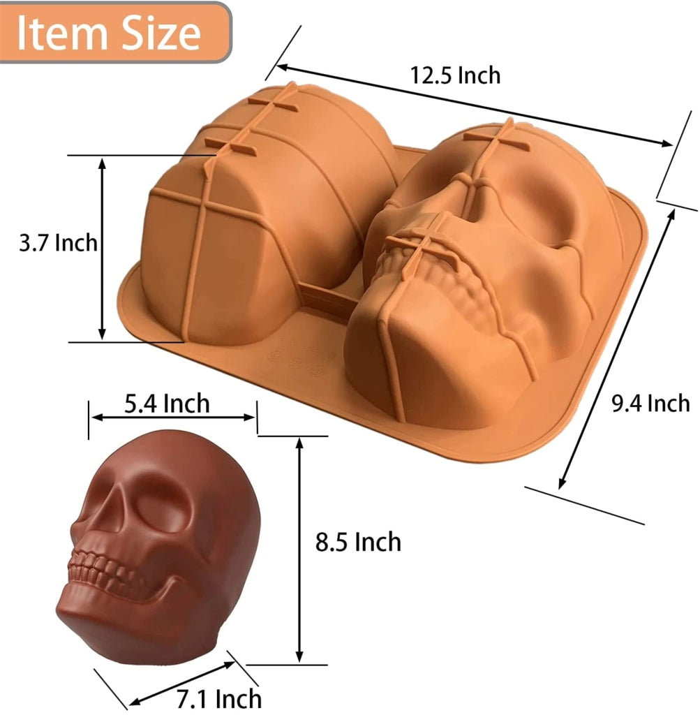 Stampo in silicone a tema natalizio, 1 pezzo, con rivestimento antiaderente, privo di BPA