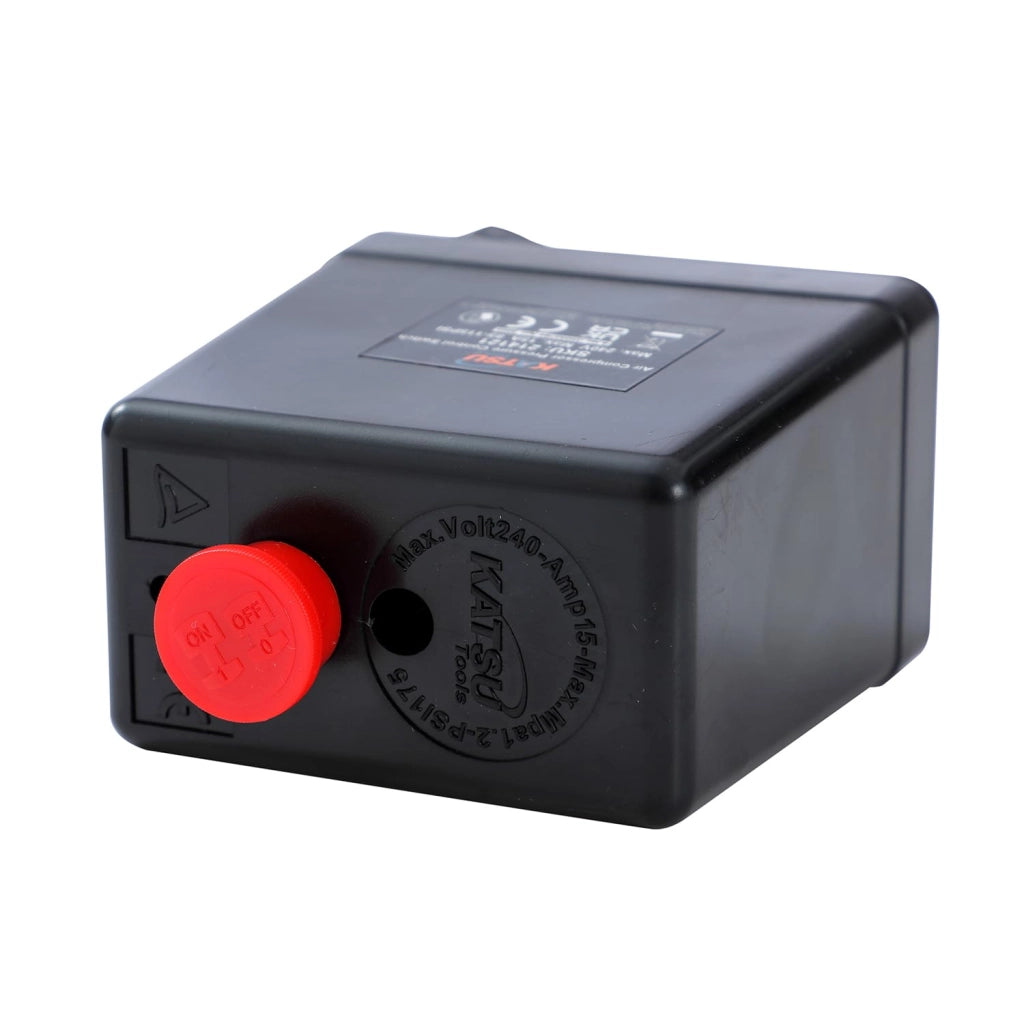 Interruttore di pressione da 1/4" a 220V monofase per compressore d'aria