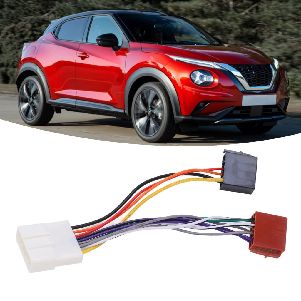 Kit di cavi ISO per autoradio, compatibile con Juke dal 2011 al 2014