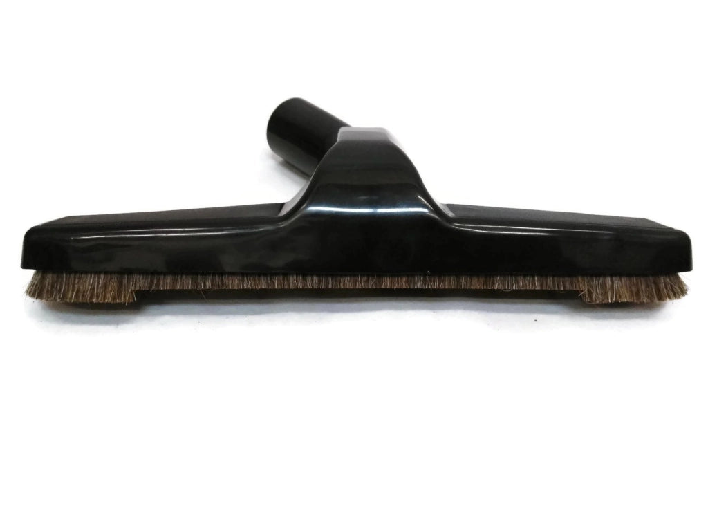 Scopa per pavimenti duri con setole morbide, accessorio universale per aspirapolvere largo 10 cm (Basic), nero