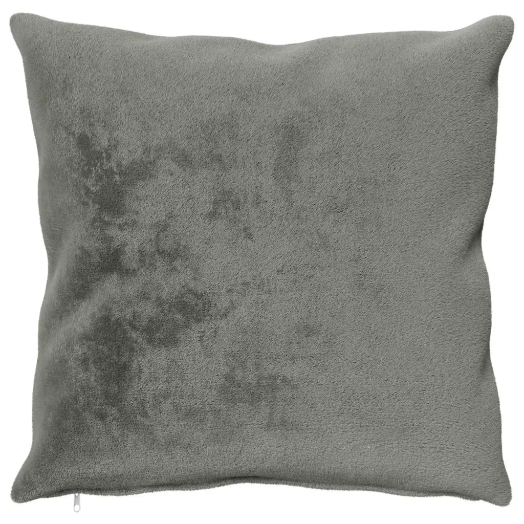 Federa 6 pz HEERLEN Grigio Scuro 80 x 80 cm Flanella 913772