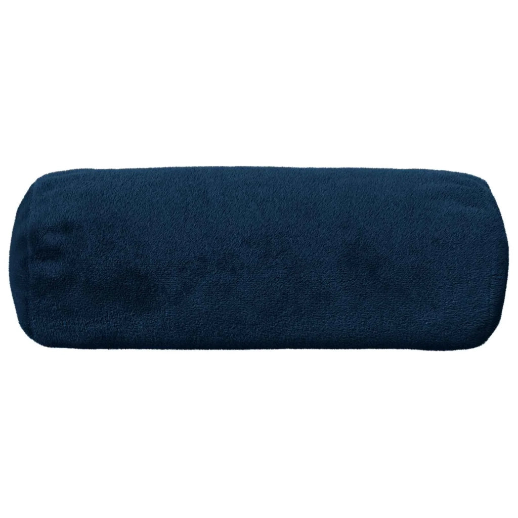 Federa 2 pz HEERLEN Blu navy Diam. 15 x 40 cm Flanella 923425