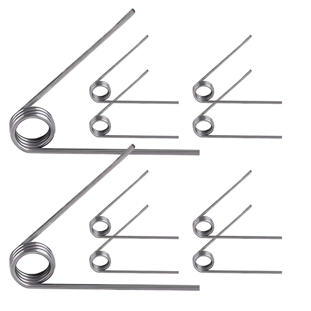 Molle a torsione, 10 pezzi, a forma di "V", 0,7 mm, 4,5 mm, 60°