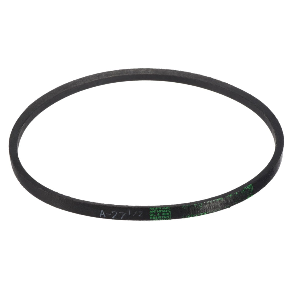 Cinghia a V, modello A27 1/2, circonferenza esterna di 76 cm, profilo a V, in gomma, colore nero