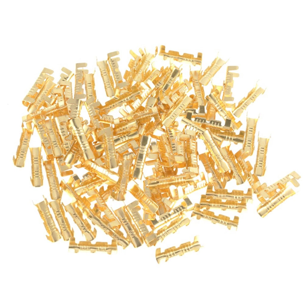 100 connettori rapidi in ottone, per cavi da 0,5 a 1,5 mm²