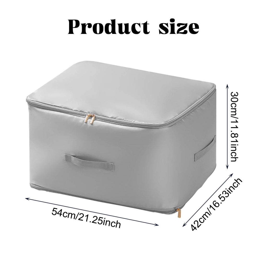 Organizer compattabile, grande capacità, 54x42x30 cm, grigio