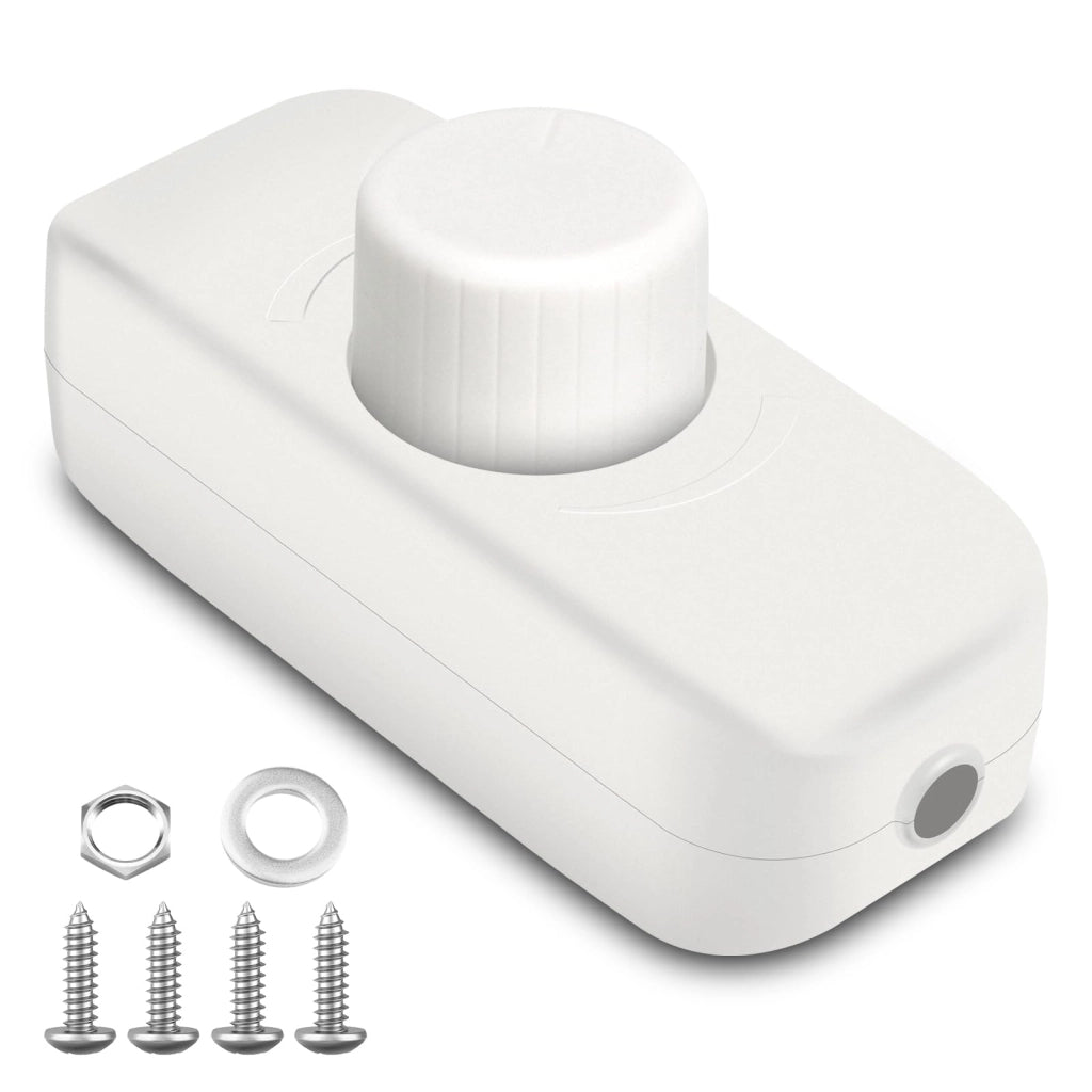 Dimmer LED 12-24V, tecnologia PWM 800Hz-16KHz, senza sfarfallio, colore bianco