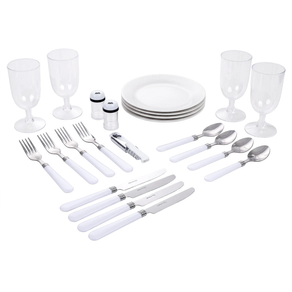 Cesto da picnic per 4 persone 40 x 28 x 19h cm