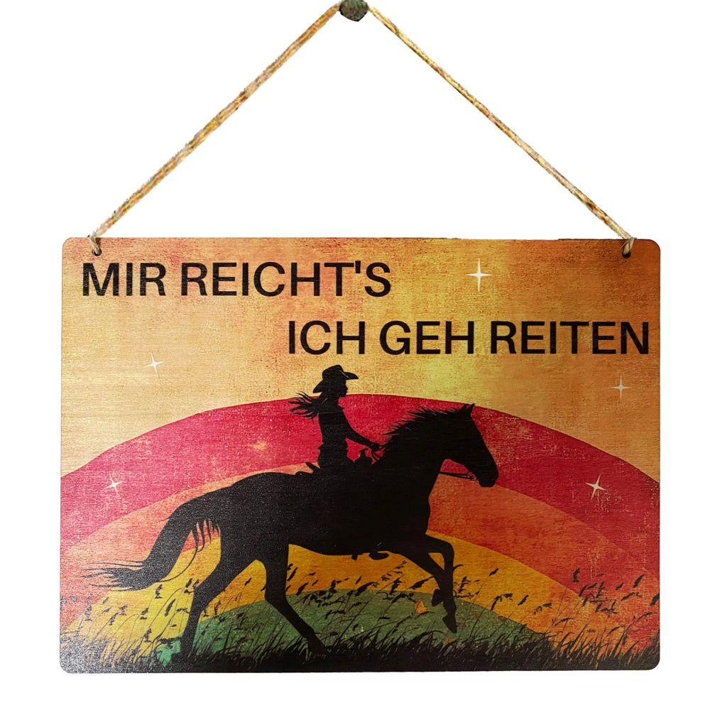 Set regalo per appassionati di cavalli, dimensioni 20x30 cm, da appoggiare su un tavolo