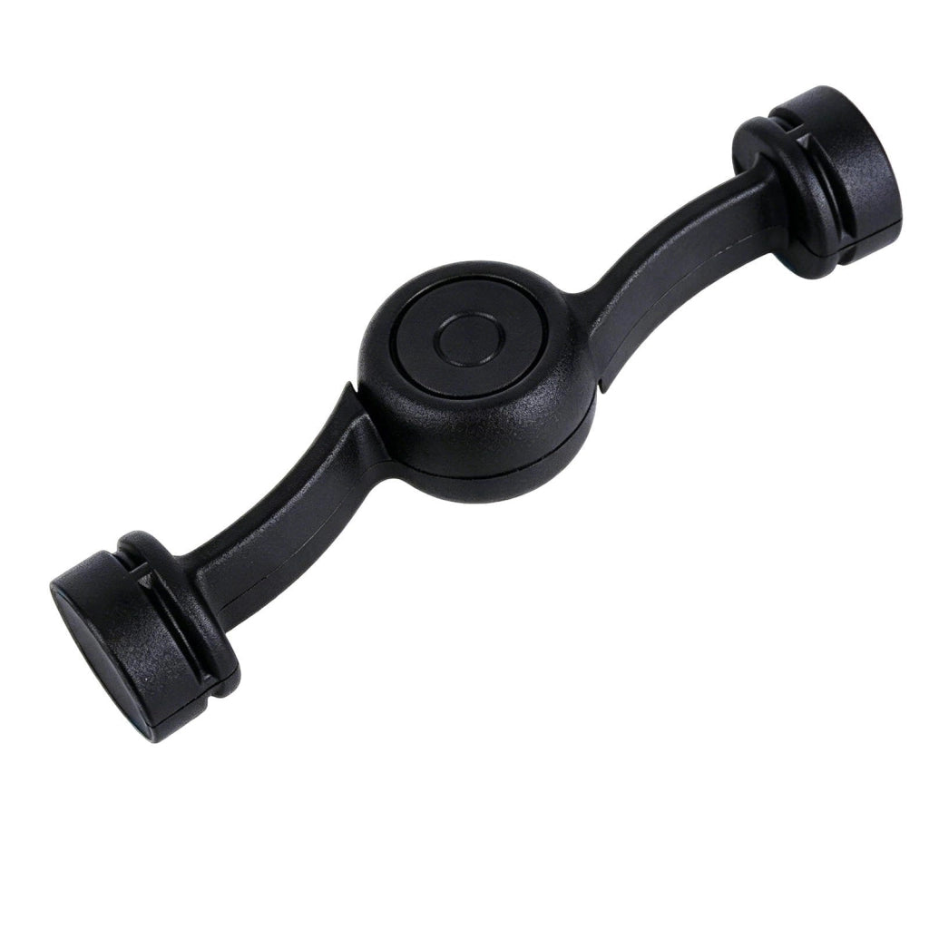 Fermalampada magnetico per lavatrici, 10,5 cm, colore nero