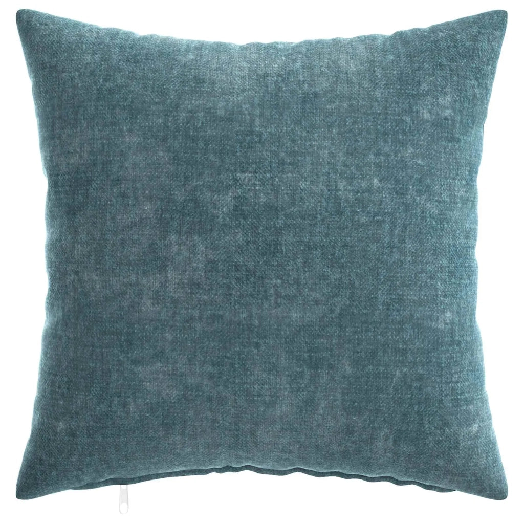 Federa 2 pz HEERLEN Blu 30 x 30 cm Tessuto Chenille 907469