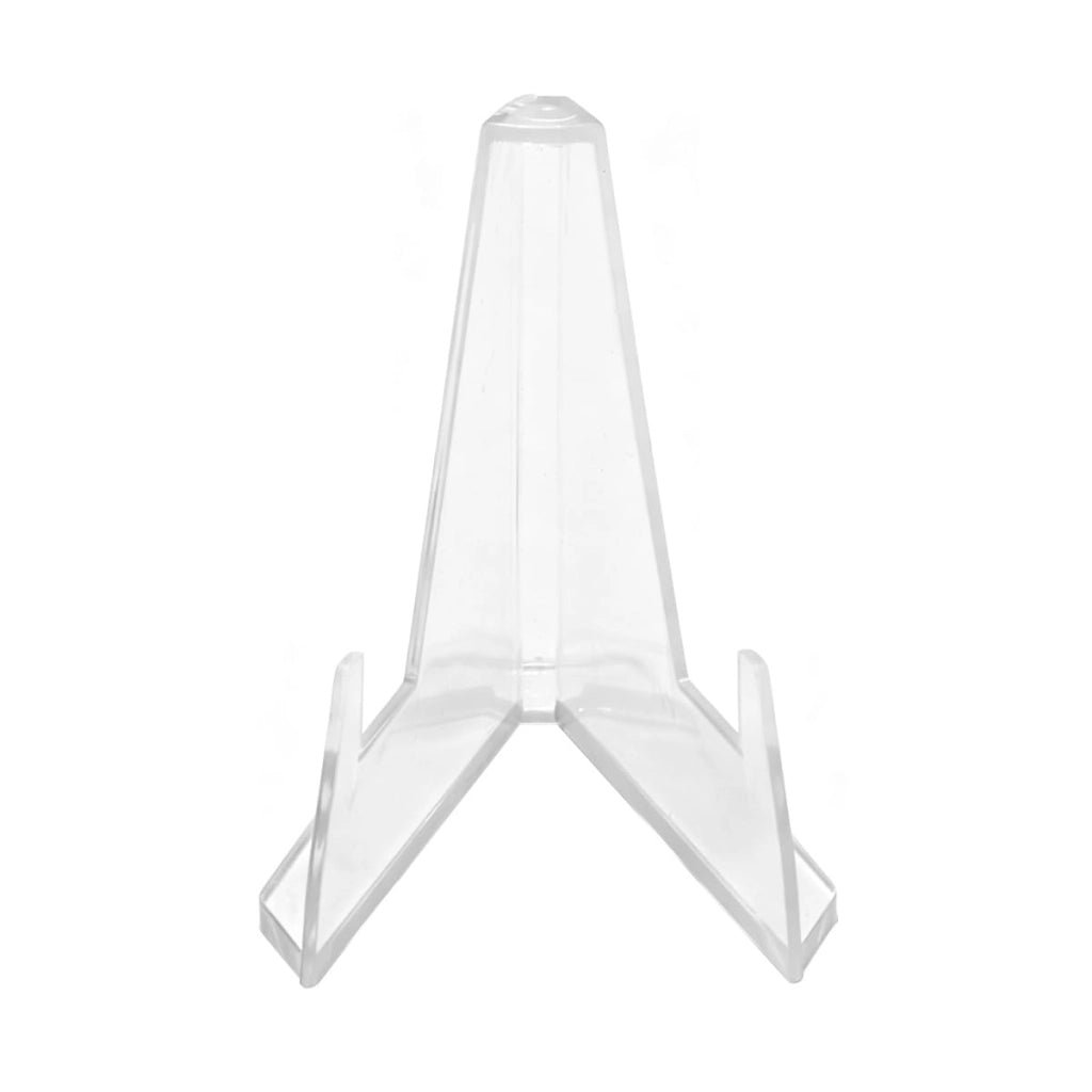 Porta biglietti in acrilico, 25 pezzi, trasparenti, 5,5 x 5,5 cm