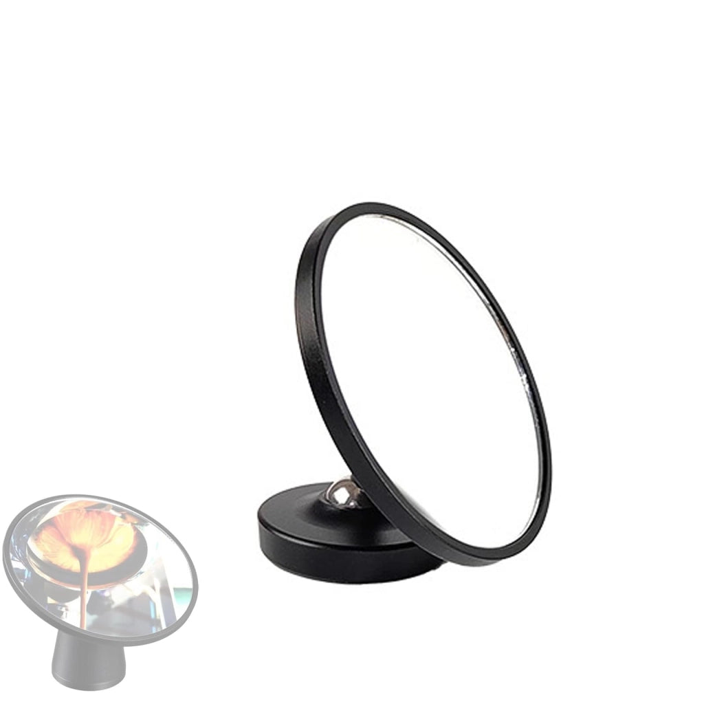 Specchio magnetico per la macchina da caffè espresso, rotazione a 360°, colore nero