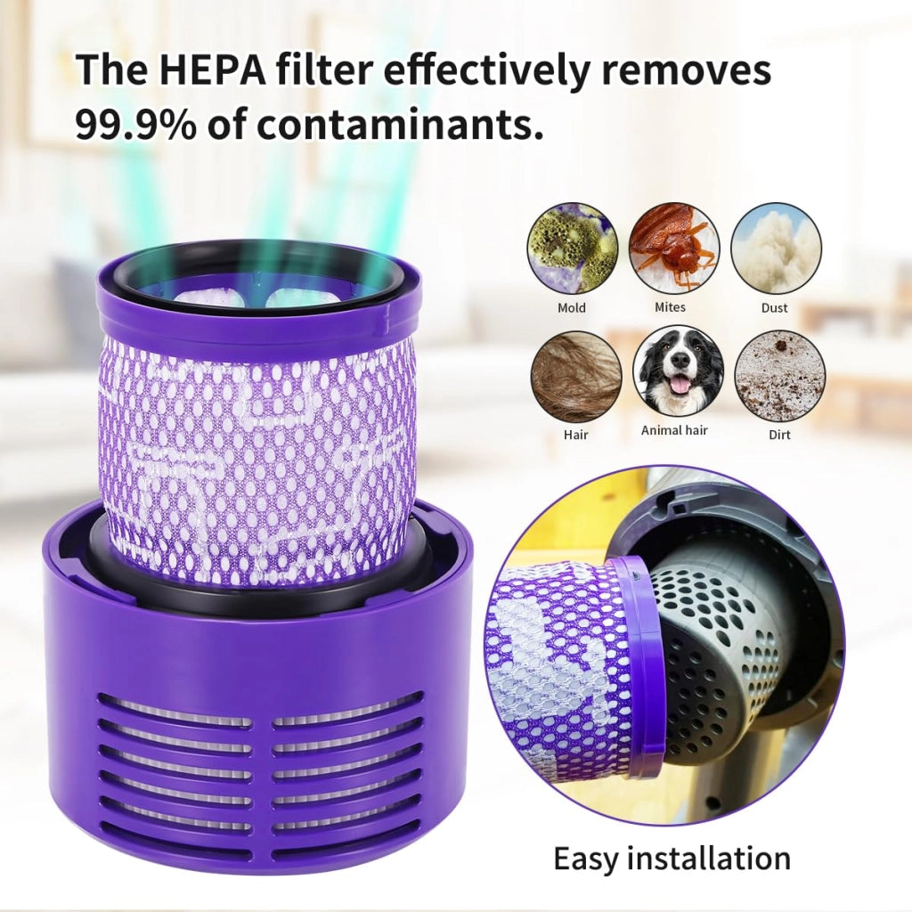 Filtro lavabile per Dyson V10 Sv12 Cyclone, filtro HEPA per aspirapolvere in plastica