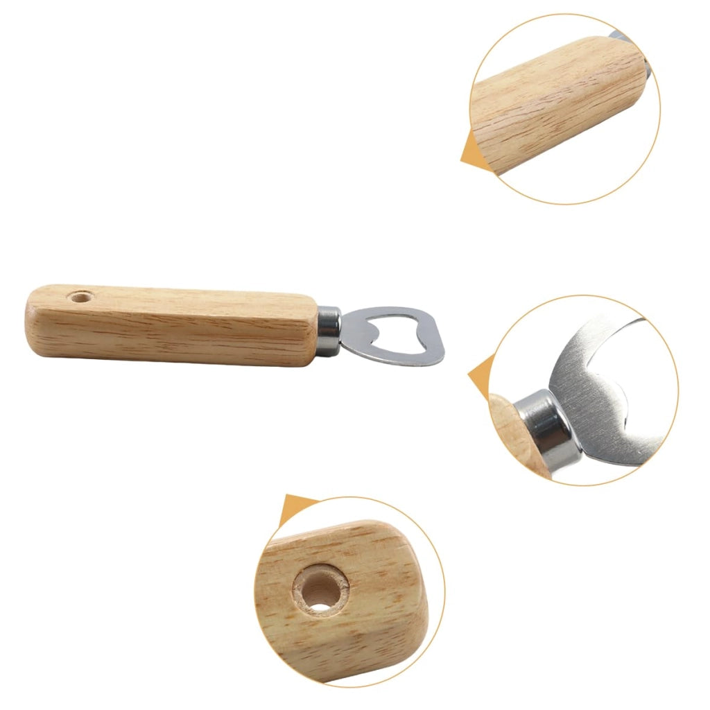 Apertiscatole in legno, confezione da 4 pezzi, personalizzabili con incisione, maneggevoli, dimensioni 14 x 4 cm
