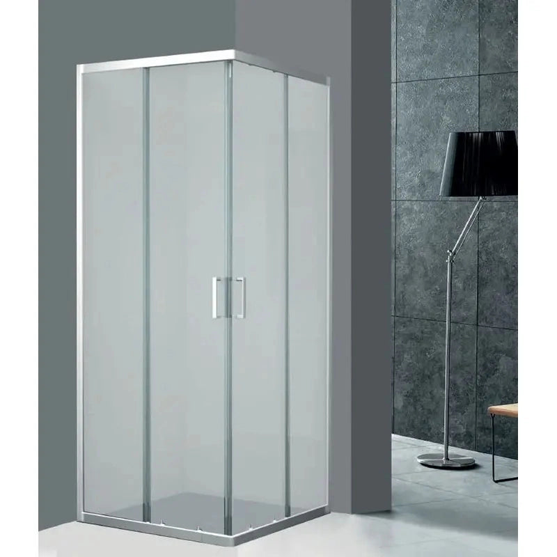 Box Doccia ALIUS CROMO angolare cromo
