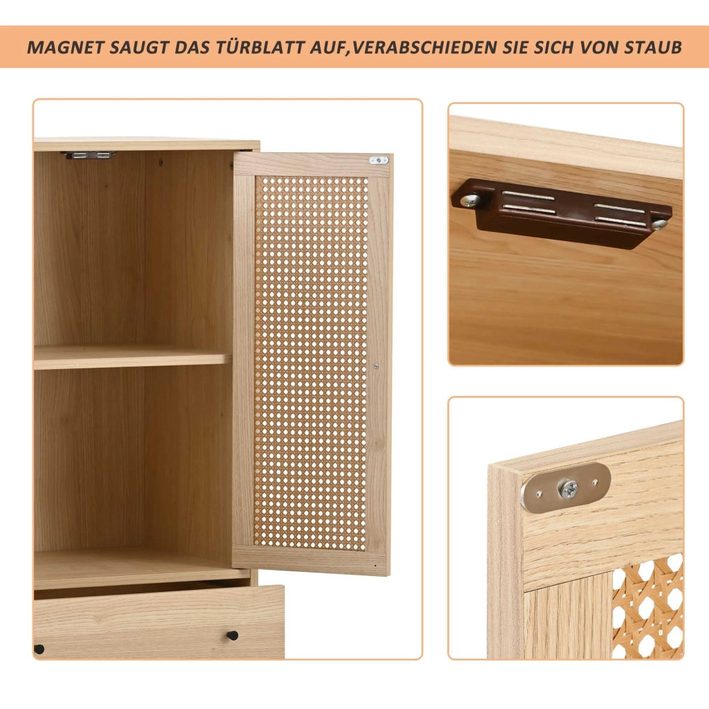 Letto contenitore con cassetti; Particle Board; oak – SuerZaro