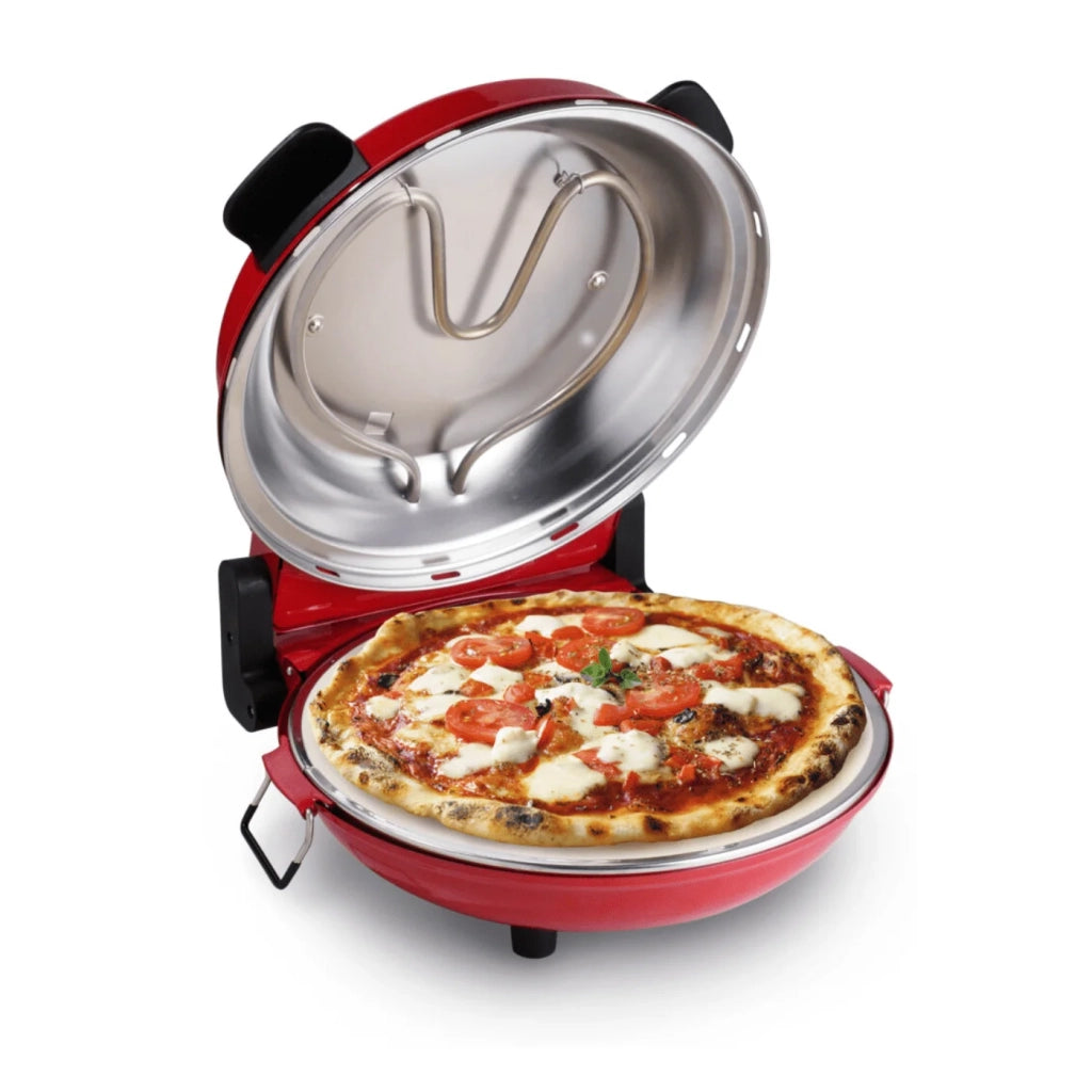 Forno pizza con termostato 1200W ceramic Innoliving INN-796B nero