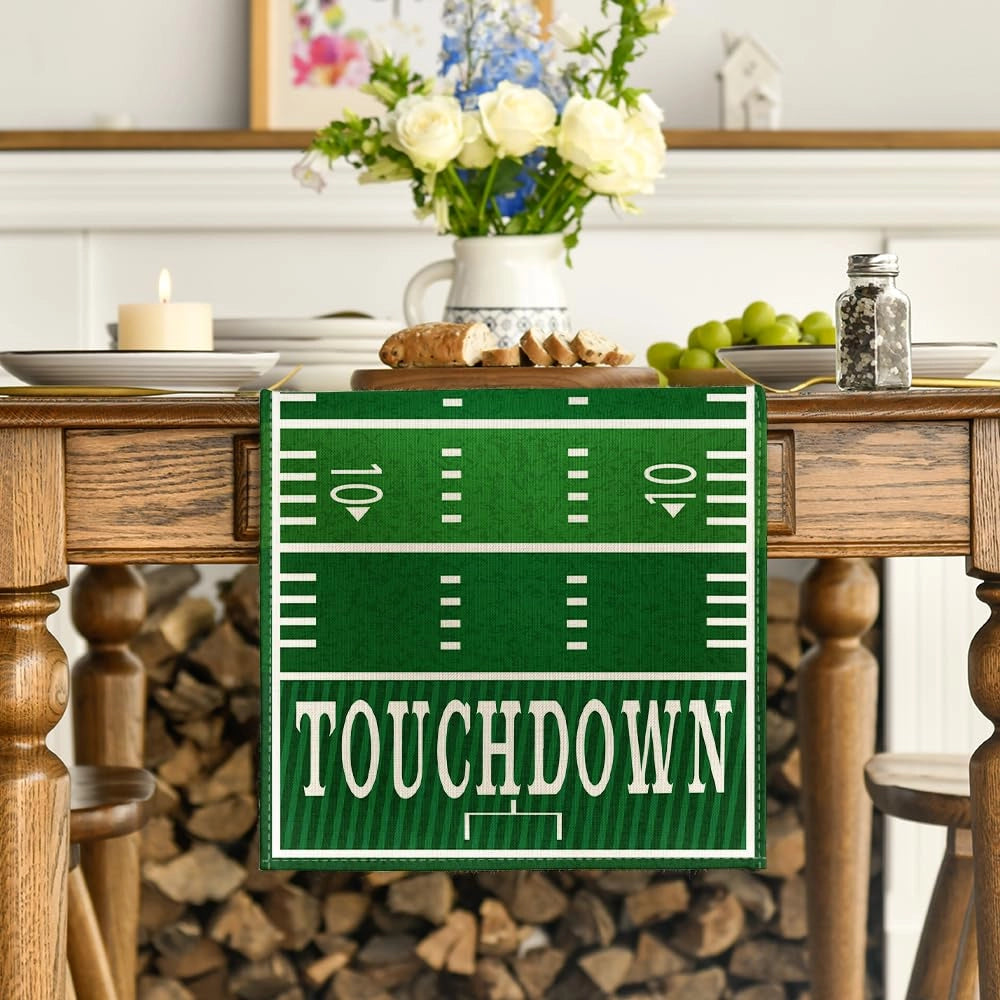 Tovaglia per football americano, 40x180 cm, in poliestere, decorazione per tavolo