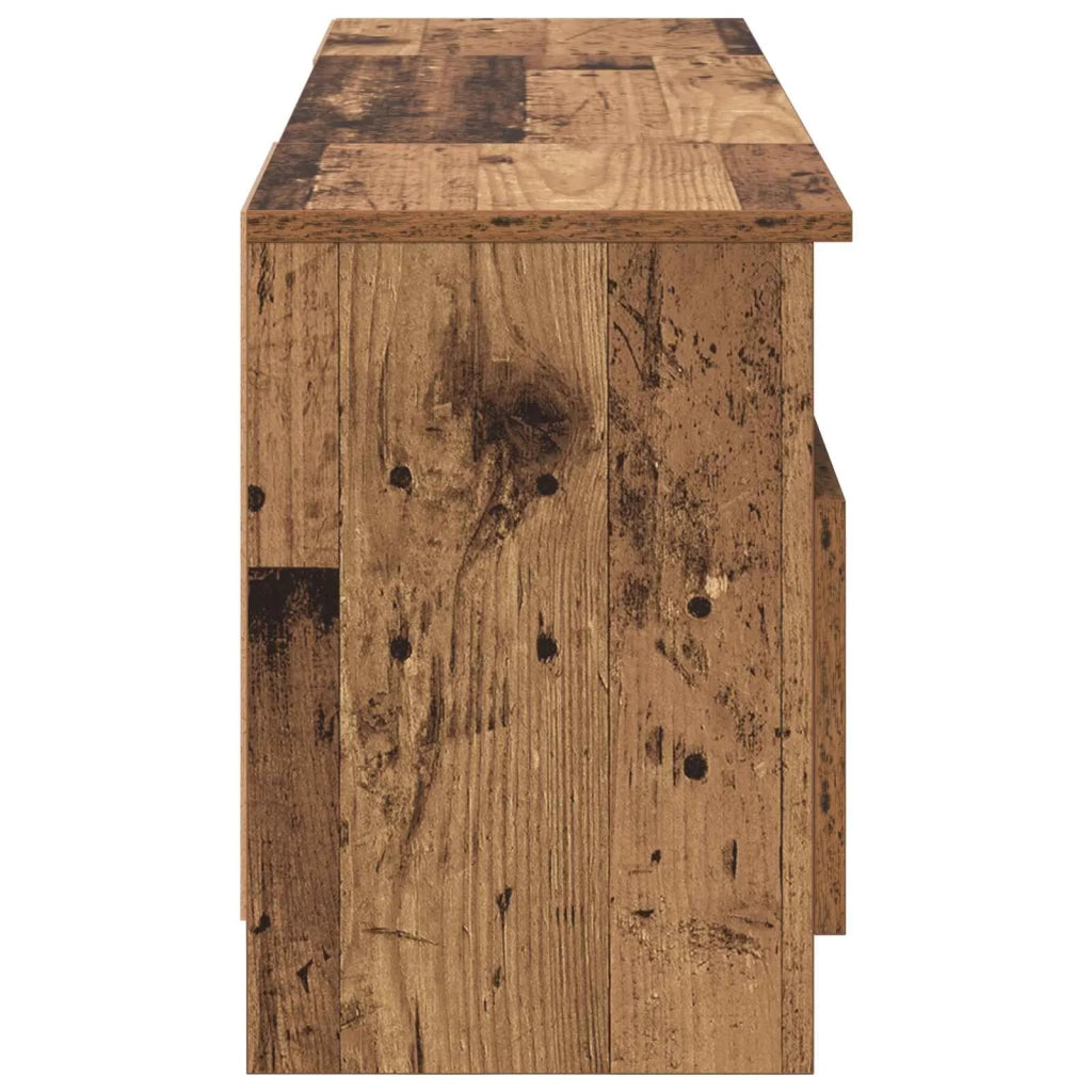 Caminetto elettrico Legno antico 98 x 28,5 x 40,5 cm 8021197