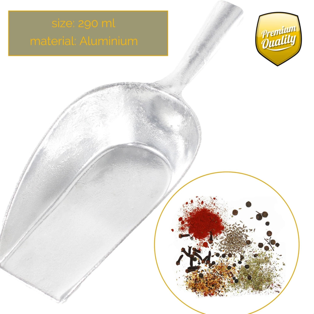 Paletta in alluminio da 290 ml, leggera e robusta