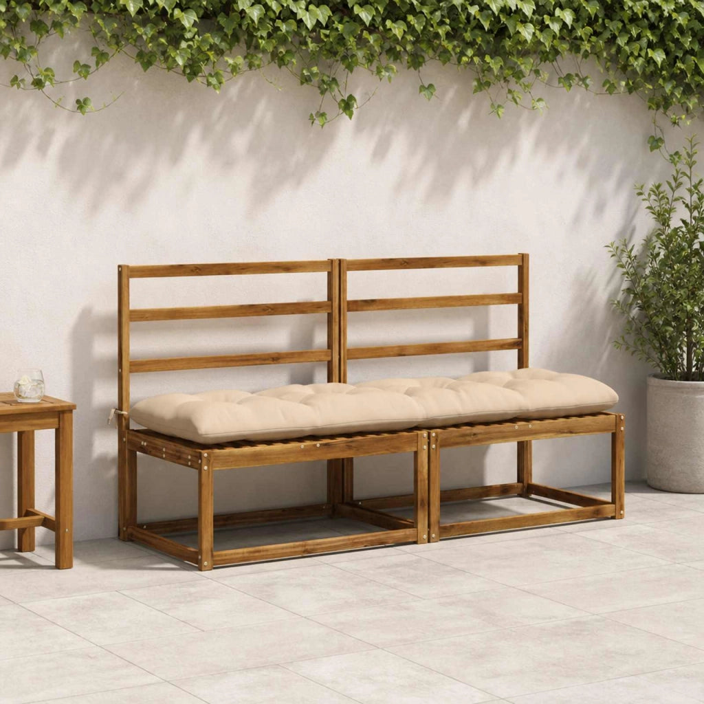 Cuscino per panchina VIANEN 100% Poliestere Crema 953108