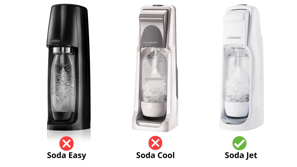 Pulsante di ricambio per Sodastream JET – Pulsante di accensione, grigio, in plastica