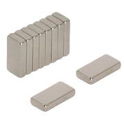 Magneti al neodimio, dimensioni 10x5x2 mm, grado N42, forza di trazione 1,1 kg, confezione da 10 pezzi