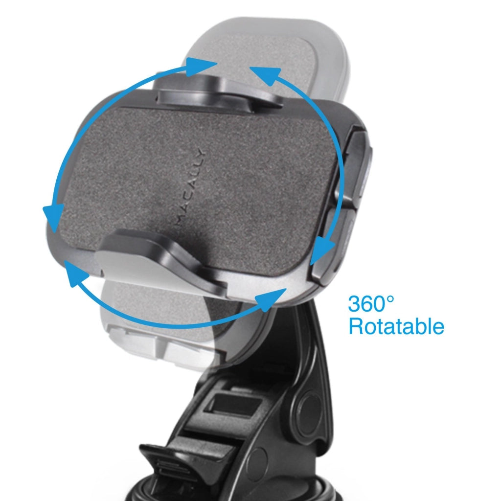 Supporto per smartphone compatibile con dispositivi di dimensioni comprese tra 44 e 105 mm, regolabile