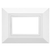 PLACCA 'PLAIN' 5203/WH bianca (3 posti)
