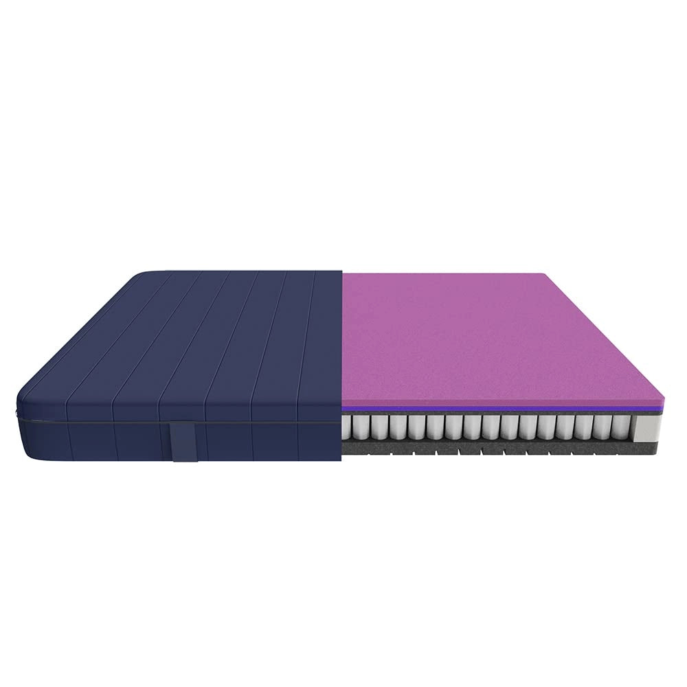 Materasso Flow e-Hybrid+ 90x190 cm, 28 cm, medio, 5 strati