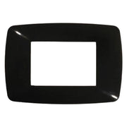 PLACCA COLORE NERO 'BRIO' 3 posti - 3203/N