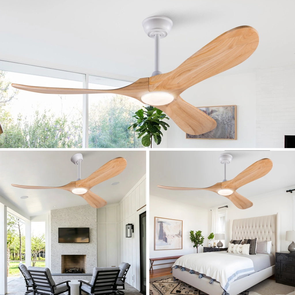 Ventilatore da soffitto da 52 pollici con luce e telecomando