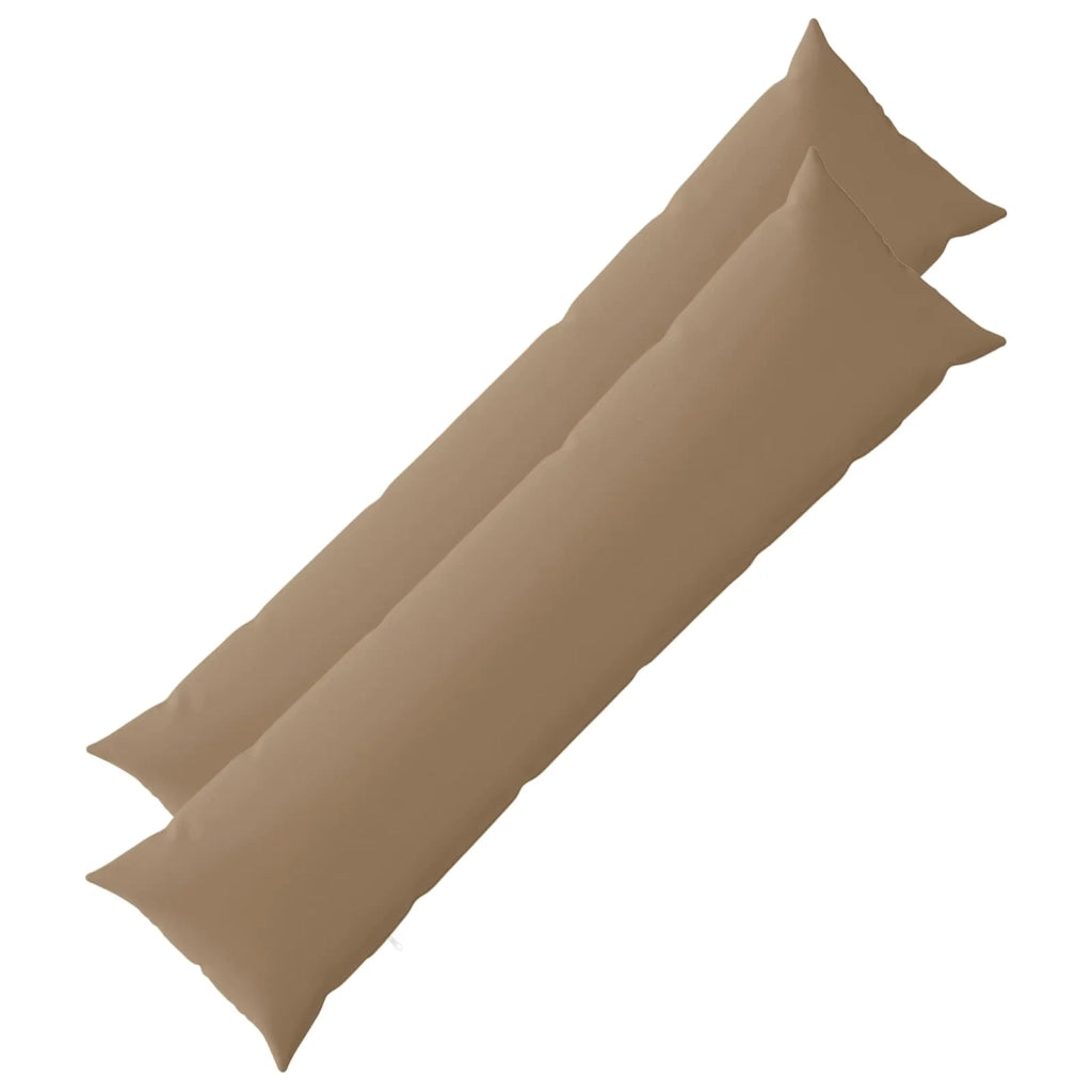 Federa 2 pz HEERLEN Tortora 40 x 145 cm Poliestere 908982