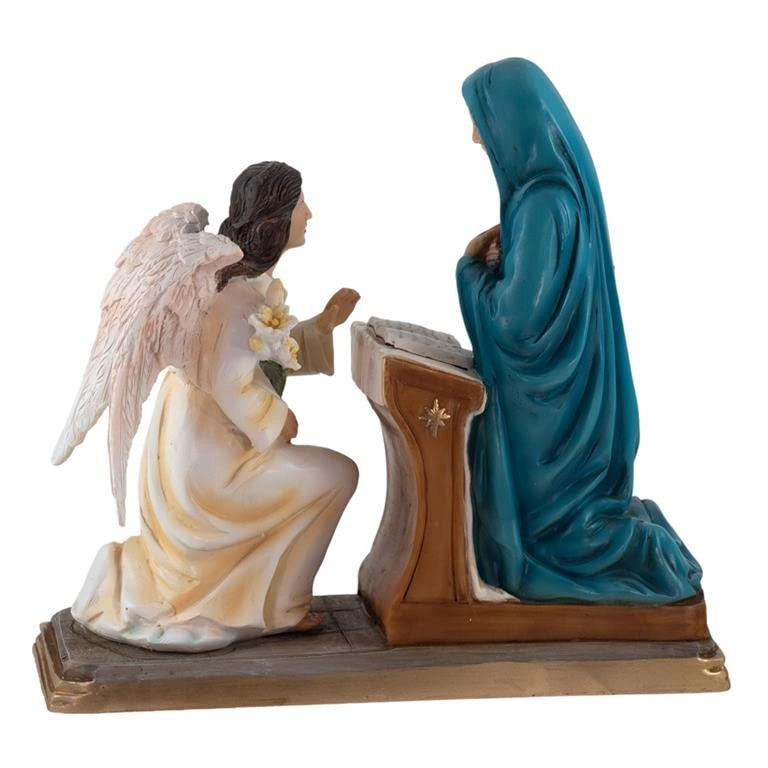 Annunciazione della Vergine Maria, resina, 20 cm