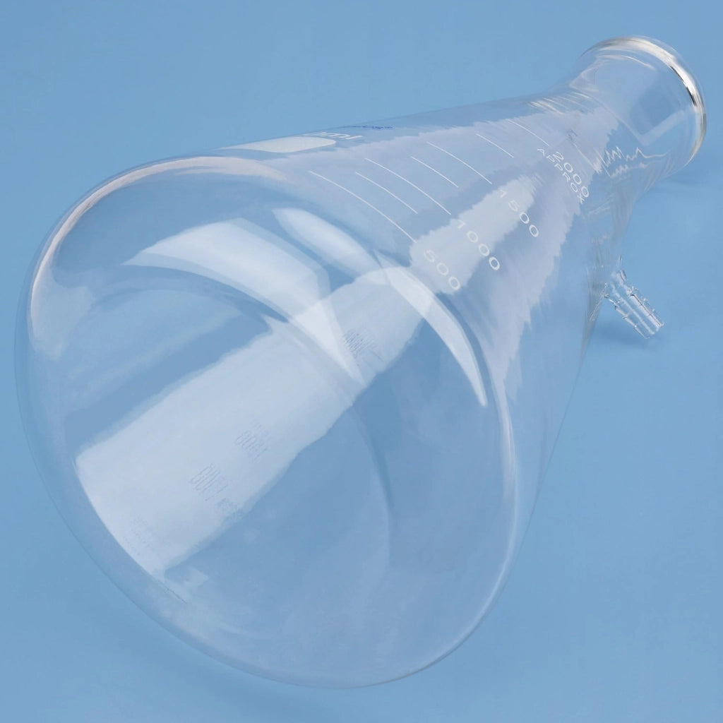 Bottiglia filtrante, in vetro borosilicato, capacità 2000 ml, trasparente