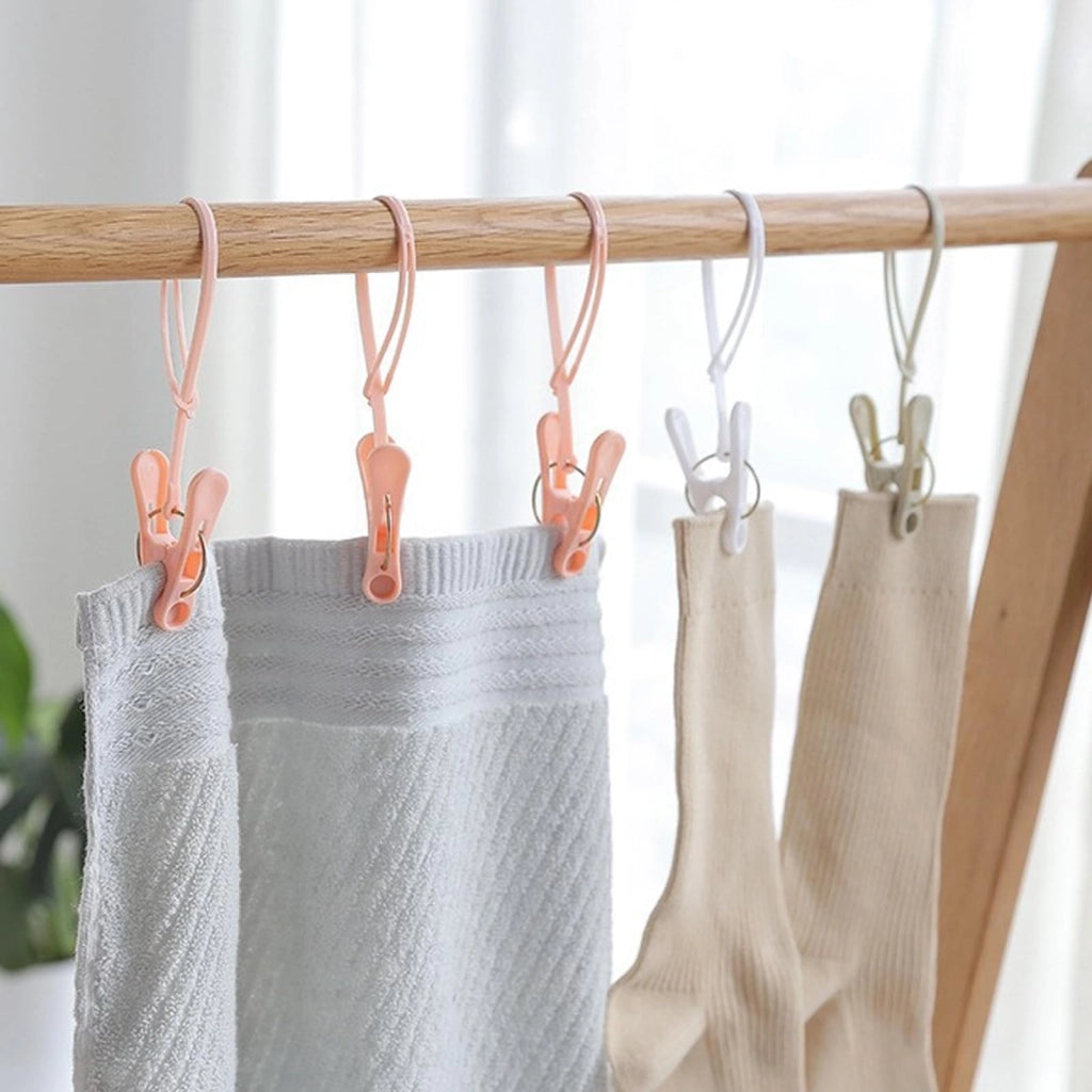 8 supporti adesivi per strofinacci, forma circolare, in ABS, di vari colori