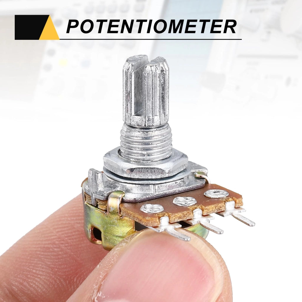 Potenziometro WH148, 100k Ohm, 20 pezzi, 3 terminali, lineare