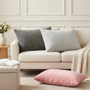 Federa 2 pz HEERLEN Rosa 50 x 80 cm Flanella 912153