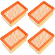 4 filtri piani per aspirapolvere Kärcher WD4/WD5/WD6/MV4/MV5/MV6