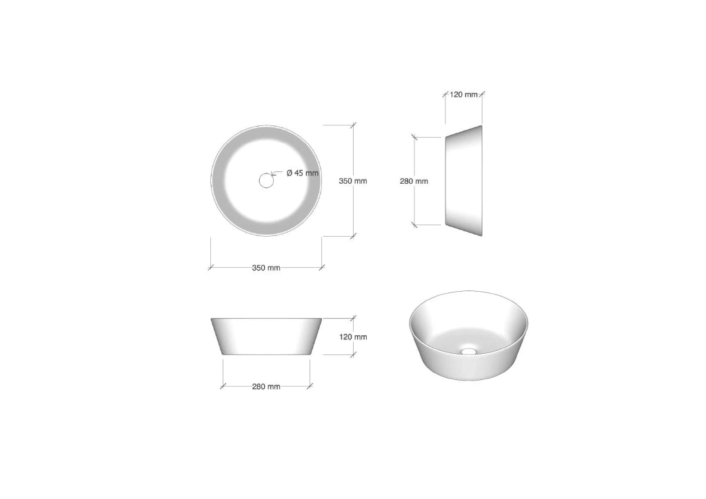 Composizione doppio lavabo ASTRA-17 bianco pietra