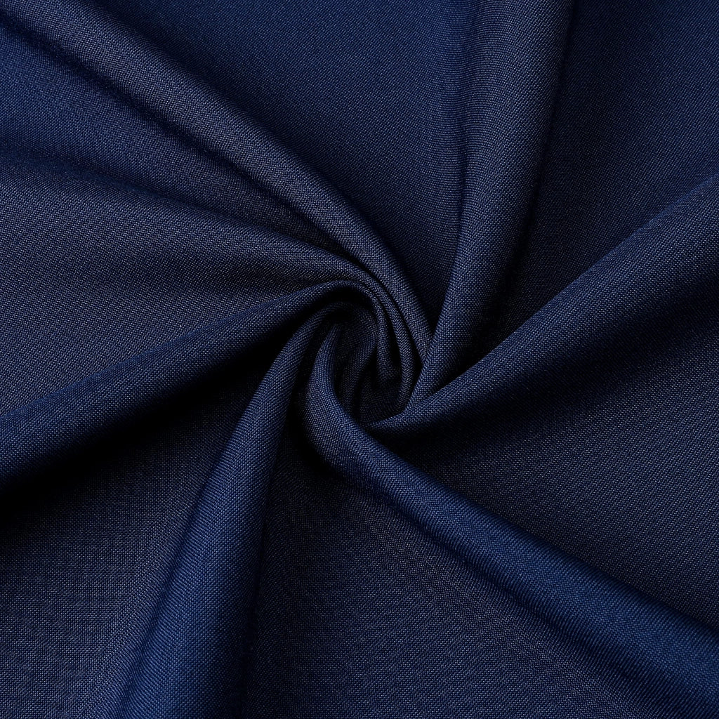 Tovaglia rettangolare in poliestere, 140x240 cm, blu scuro